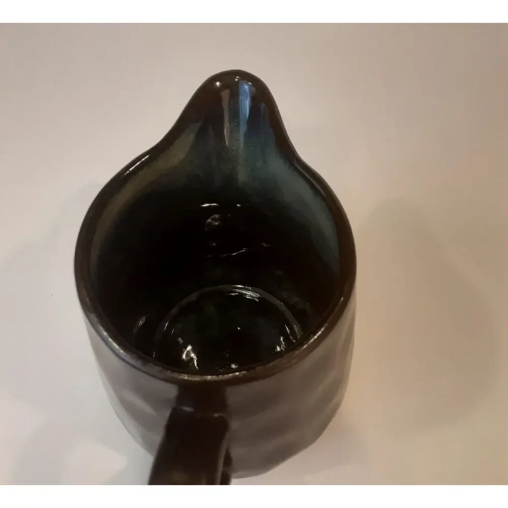 3R Studios Stoneware Creamer Masculine Earthy